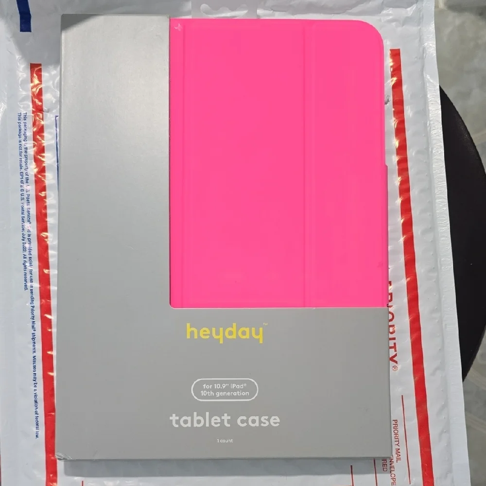 heyday Bright Pink Tablet Case for iPad 10.9 Inch